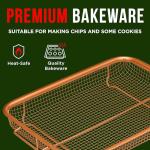 Swiss Bakken 2in1 Air Fryer Tray: Crispy & Dishwasher-Safe