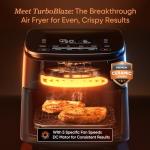 COSORI TurboBlaze 6.0-Quart Air Fryer: Roast, Bake, Proof