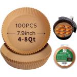 SIUDANGKA Air Fryer Liners - 100 Pcs Accessories