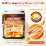 Beelicious® 5.8QT Digital Air Fryer - White