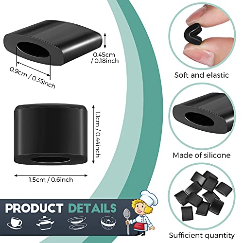 Air Fryer Rubber Bumpers - 16 Piece Set