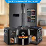 2-Pack Air Fryer Cheat Sheet Magnet Set