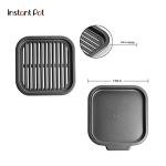 Instant Vortex Grill Pan Set: Nonstick, Gray