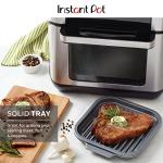 Instant Vortex Grill Pan Set: Nonstick, Gray