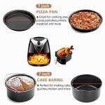 7 inch Cake Barrel, Pizza Pan, 50Pcs Liners