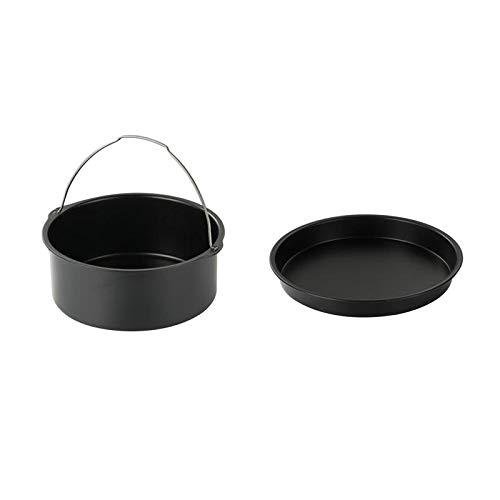 Air Fryer Accessory Set: Pizza Pan & Cake Barrel