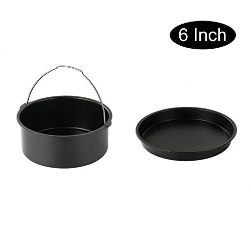 Air Fryer Accessory Set: Pizza Pan & Cake Barrel