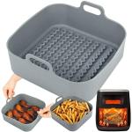 BYKITCHEN 8" Silicone Pot: Reusable Liners & Basket