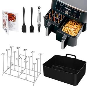 Air Fryer Skewer Rack with Dehydrator Set
