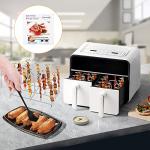 Air Fryer Skewer Rack with Dehydrator Set