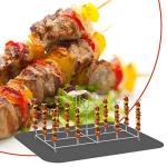 Stainless Steel Skewer Stand Rack for Ninja Foodi