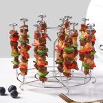 8-Qt Air Fryer Skewer Stand: Stainless Steel Accessories