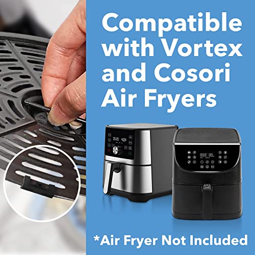 Silicone Air Fryer Bumpers - 8 Pack - Protects Tray