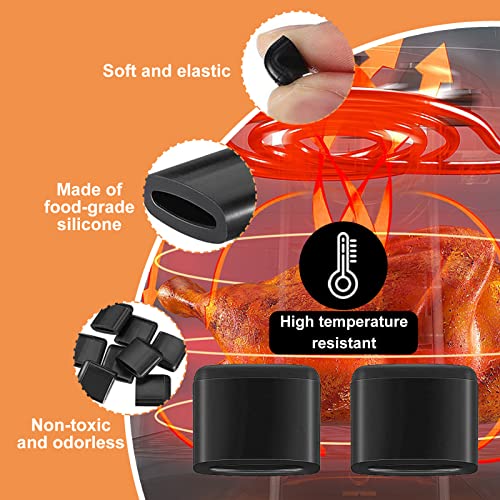 Premium 4 Pcs Air Fryer Rubber Bumpers & Accessories