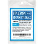 Silicone Air Fryer Bumpers - 8 Pack - Protects Tray