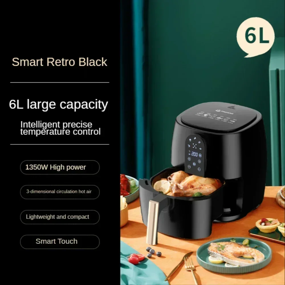 Large Capacity Smart Electric Air Fryer without Oil