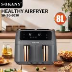 8L Multifunctional Air Fryer - Oil Free, Automatic