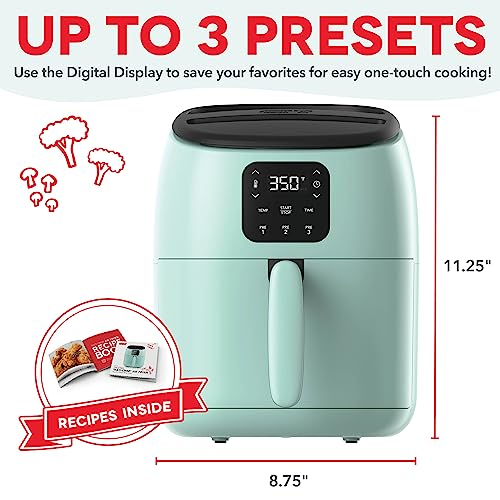 DASH Tasti-Crisp™ 2.6 Qt. Electric Air Fryer