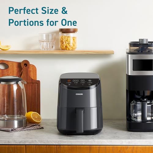 COSORI 4-in-1 Compact Air Fryer, 2.1Qt
