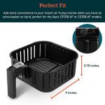 COSORI Air Fryer Accessories, 5.8QT Basket, Black