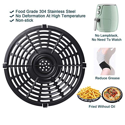 Non-Stick Grill Pan for 5QT Air Fryers