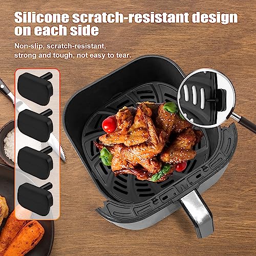 Gourmia Air Fryer Oven: 4PCS Silicone Feet-Resistant Replacement