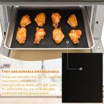 3 Pack Air Fryer Oven Liners, 9 x 11 Inch, Non-Stick