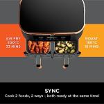 Ninja Foodi Dual Zone Air Fryer MAX + Tongs