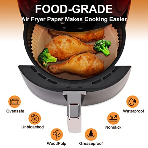 SIUDANGKA Air Fryer Liners - 100 Pcs Accessories