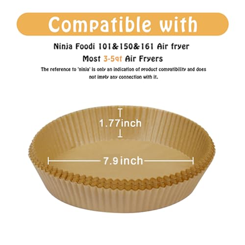 SIUDANGKA Air Fryer Liners - 100 Pcs Accessories