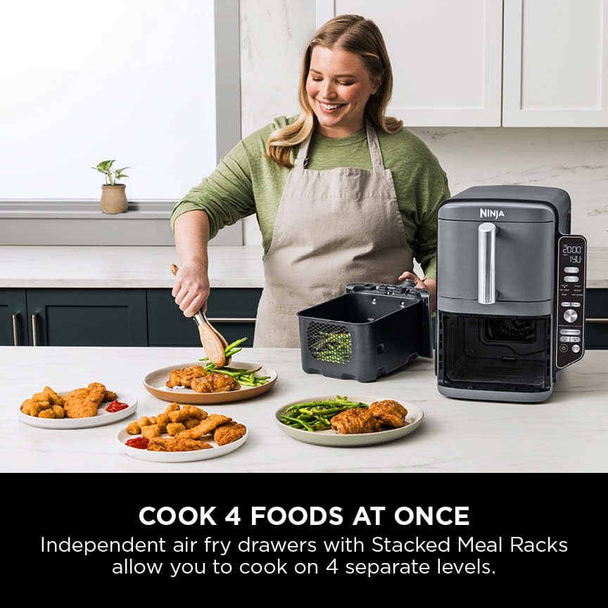 Ninja Double Stack XL Vertical Air Fryer, 9.5L
