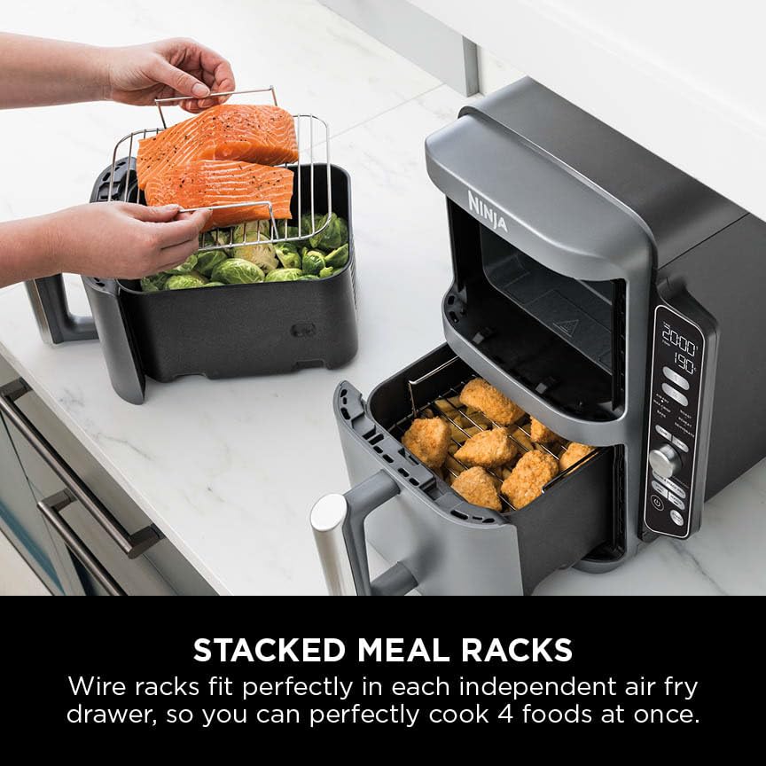 Ninja Double Stack XL Vertical Air Fryer, 9.5L