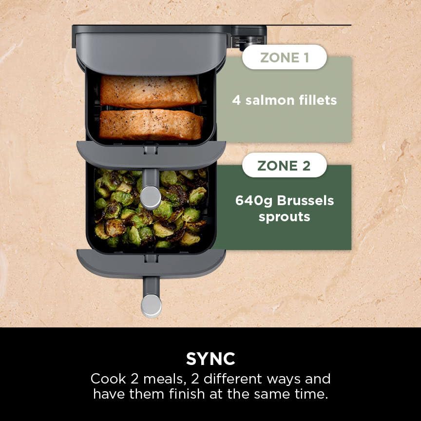 Ninja Double Stack XL Vertical Air Fryer, 9.5L