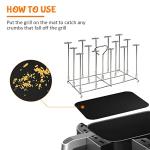 Stainless Steel Air Fryer Rack & Skewer Stand