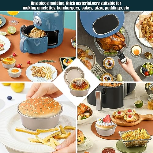 Set of 2 Nonstick Air Fryer Egg Moulds