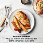 Chefman TurboFry Touch Dual Air Fryer, Double Basket