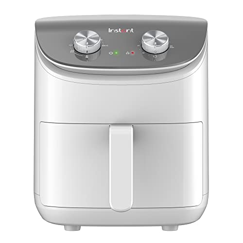 3.8L White Instant Air Fryer: Healthy Oil-Free Cooking