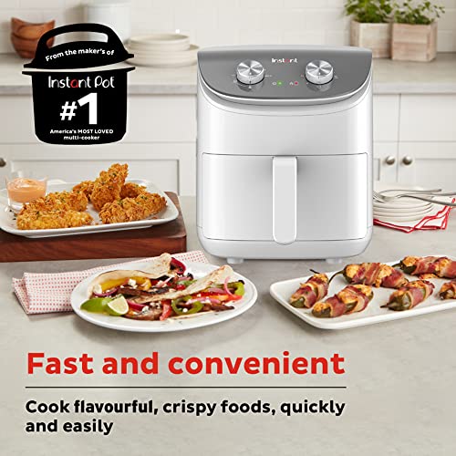 3.8L White Instant Air Fryer: Healthy Oil-Free Cooking