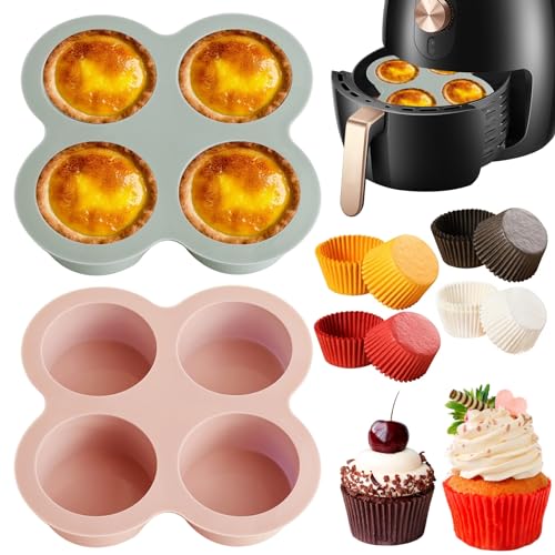 Jaxbo Non-Stick Silicone Air Fryer Accessories, Set of 2