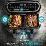 Duronic Dual Air Fryer with Visual Window