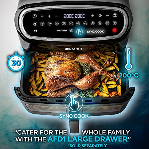 Duronic Dual Air Fryer with Visual Window