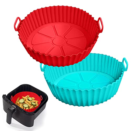 Air Fryer Silicone Liners Pot, 2 Pack