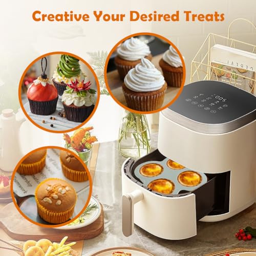 Jaxbo Non-Stick Silicone Air Fryer Accessories, Set of 2