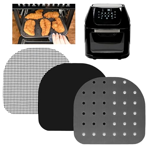 Reusable Liners for Air Fryer Racks - Compatible with Various Models