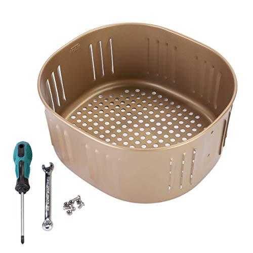 Non-Stick Air Fryer Replacement Basket for 5.5Qt Fryers