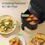 COSORI Small Air Fryer with Led Display, Nonstick