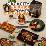 MIUI 5L Electric Air Fryer Oven, Family Size