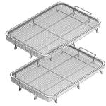 XL Air Fryer Basket, 18.7'' x 11.9'', Stainless Steel