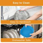 OUTXE 2 Pack Silicone Baking Tray for Air Fryer