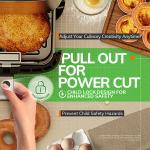 MIUI 5L Electric Air Fryer Oven, Family Size